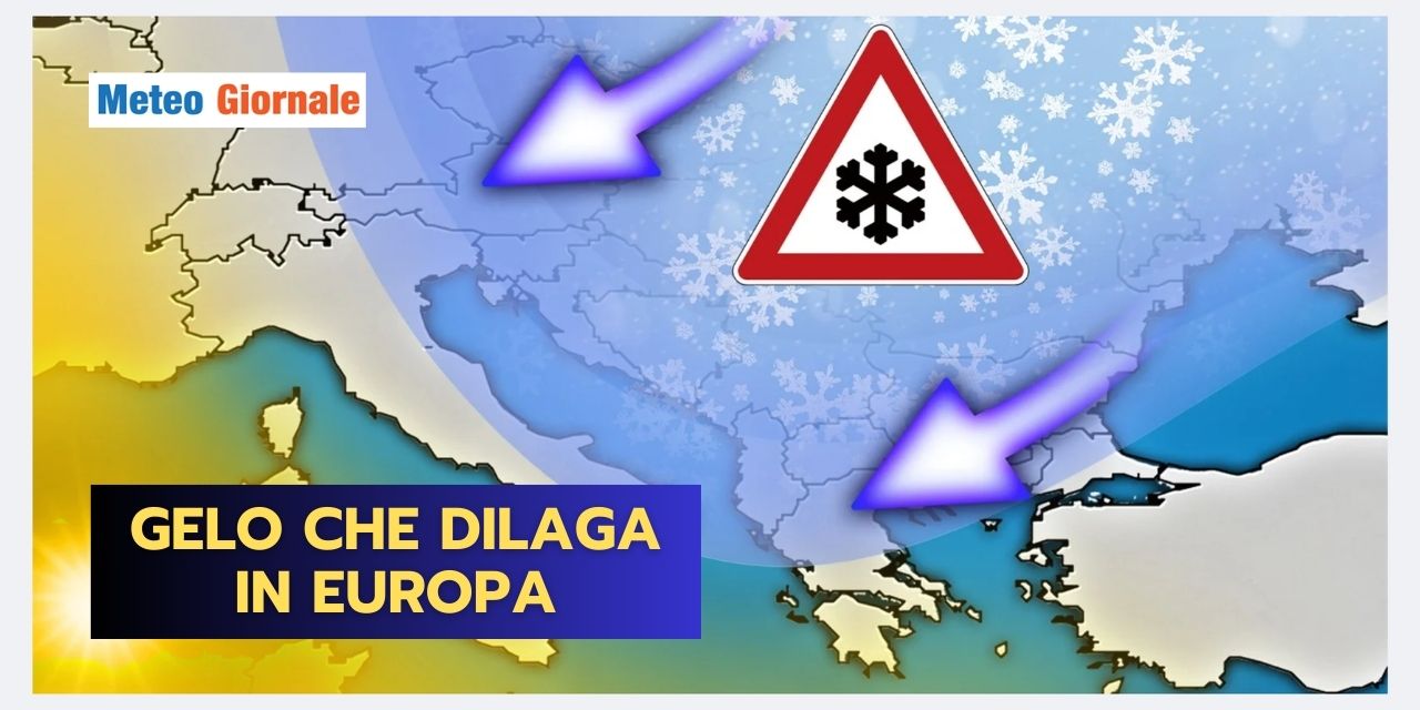 Cronaca Meteo Gelo Su Gran Parte D Europa Allerta Bufere In Arrivo