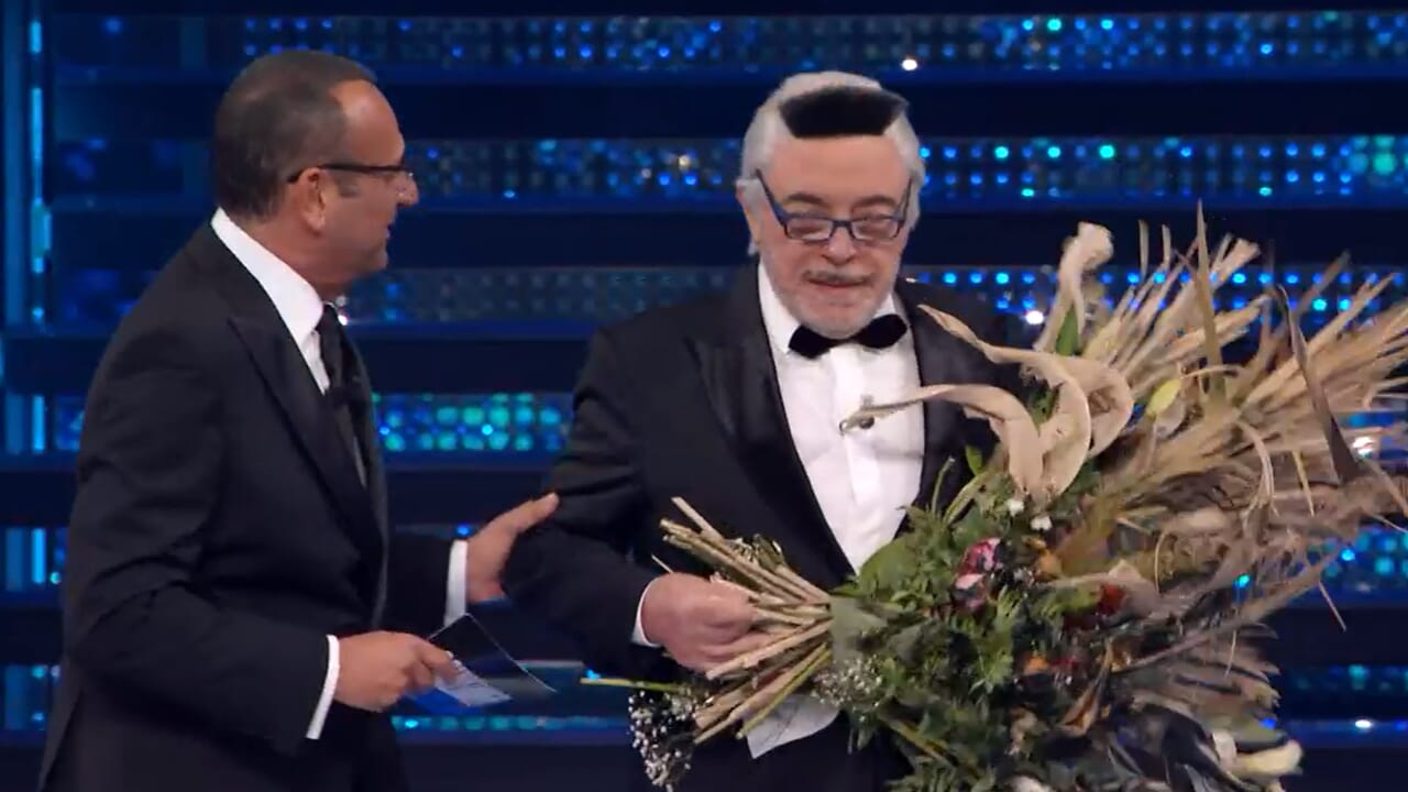 Sanremo Nino Frassica Nei Panni Di Cristiano Malgioglio All