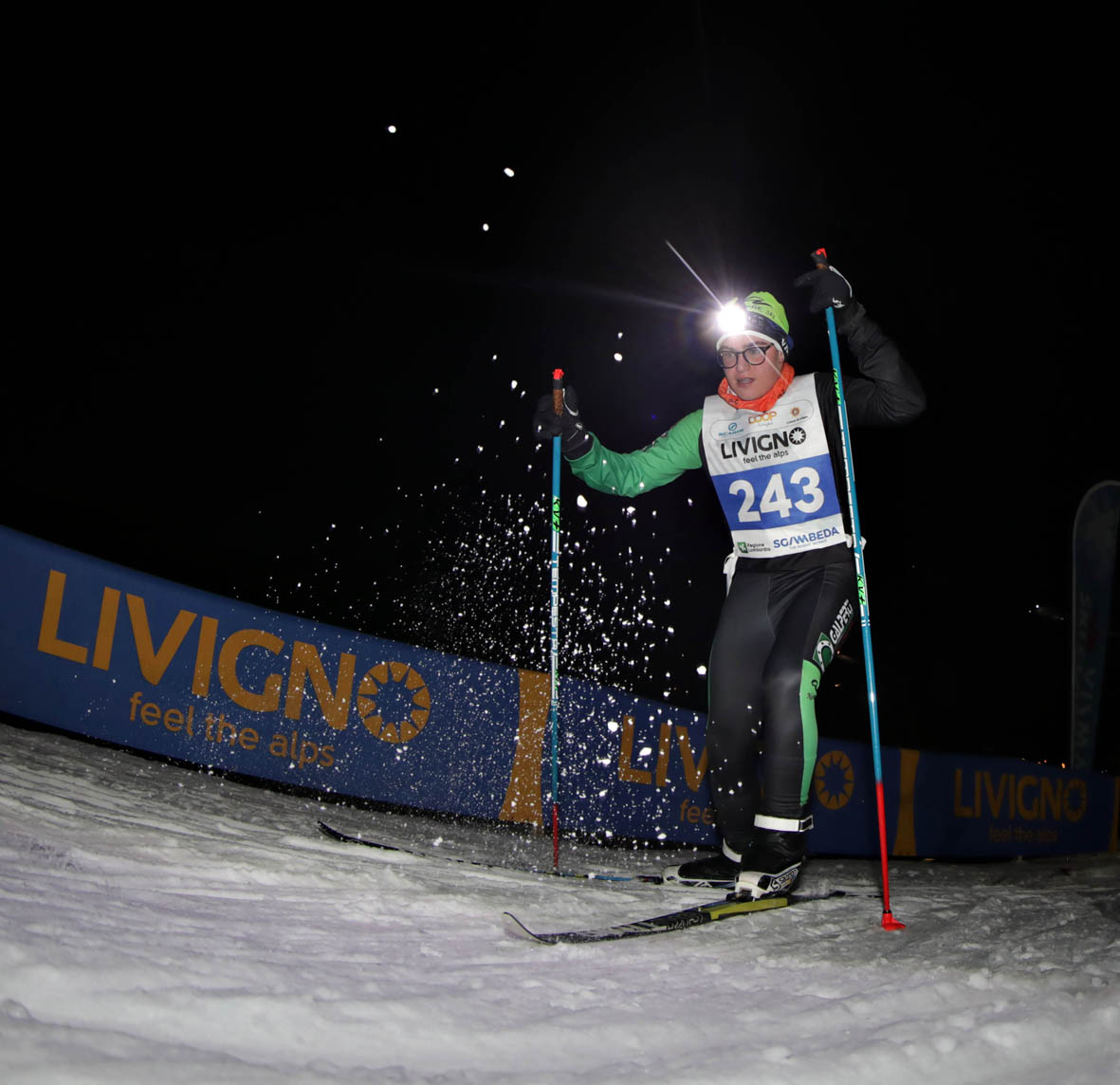 “LA SGAMBEDA” E' ANCHE “MINI” A LIVIGNO. SCI DI FONDO IN NOTTURNA E GIOVANI A RACCOLTA
