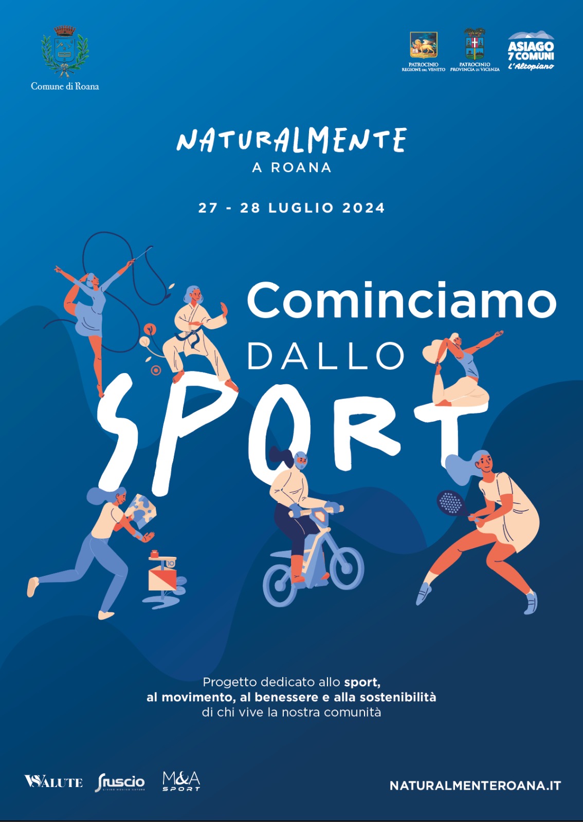 GRANDE FERMENTO PER LA PRIMA EDIZIONE DI “NATURALMENTE A ROANA - COMINCIAMO DALLO SPORT”
