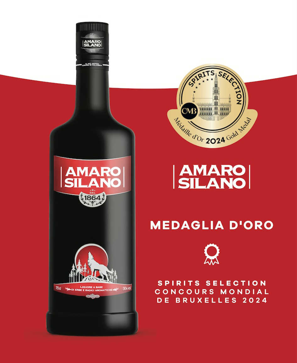 Trionfo d'oro per Amaro Silano alla Spirits Selection del Concours Mondial de Bruxelles