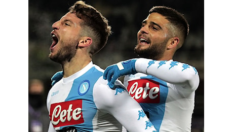 Il Napoli vola con Insigne, Mertens e Callejon: Milik può recuperare con calma