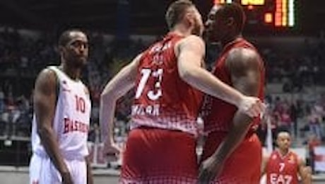 Basket, Eurolega: Milano vince ancora, Baskonia Vitoria senza scampo