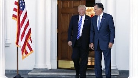 Stati Uniti, Trump incontra il 'nemico' Romney: E' andata alla grande