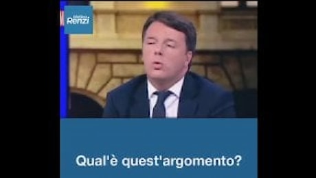 Tre errori in un minuto: le sviste ortografiche del video di Matteo Renzi su Twitter