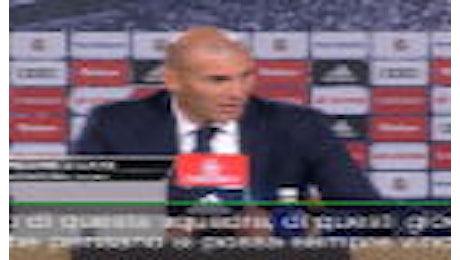 Zidane, mentalità vincente: Qui si può sempre vincere