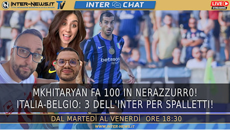 Italia-Belgio, tre dell’Inter per Spalletti | Inter Chat LIVE