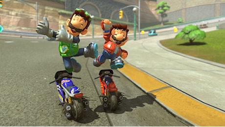 Mario Kart World permette di prendere il controllo di grossi mezzi, non solo dei classici kart