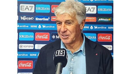 Atalanta, Gasperini: “Partita bellissima per noi, soprattutto anche per il valore del Napoli”