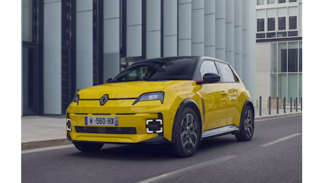 Compatta ed elegante la nuova Renault 5 E-tech electric