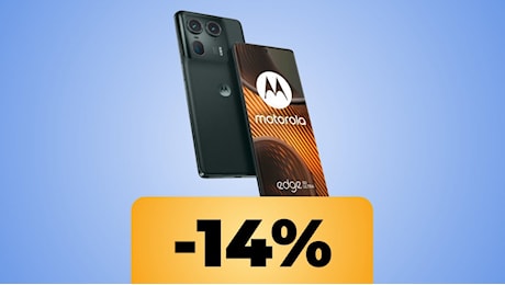 Motorola Edge 50 Ultra da 16 GB + 1 TB è in sconto al prezzo minimo storico su Amazon