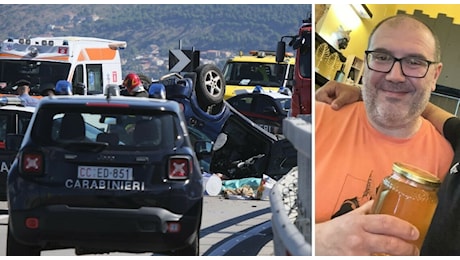 Riccardo Pardi, chi era il 53enne morto nell'incidente in Sicilia: «Amava le api e il miele». Gravi tre bimbi di 4, 6 e 8 anni