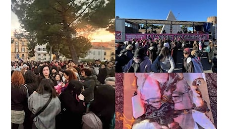 Da Roma a Palermo, i cortei contro la violenza sulle donne. FOTO