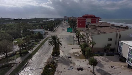 Florida, il drone mostra la devastazione dopo l'urgano Helene: danni per 100 miliardi di dollari