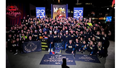 F1, Verstappen campione del mondo 2024: la festa a Las Vegas. FOTO e VIDEO