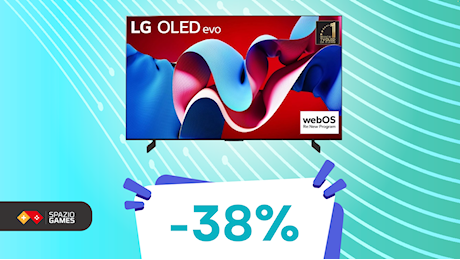 SCONTO INCREDIBILE su questa smart TV LG OLED, perfetta per i veri appassionati di cinema e gaming!