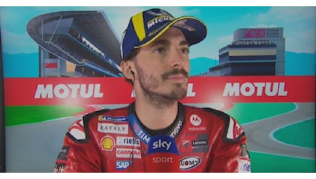 Bagnaia: Martin se lo merita. Rimpianto? La 1^ parte della stagione e quel forcellone...