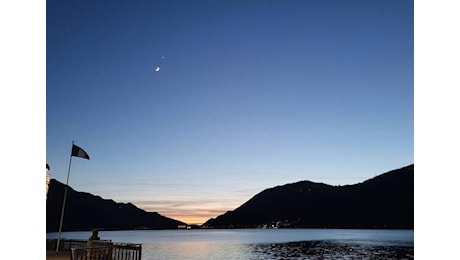 Il bacio tra la Luna e Venere nelle foto dei lettori di Varesenews