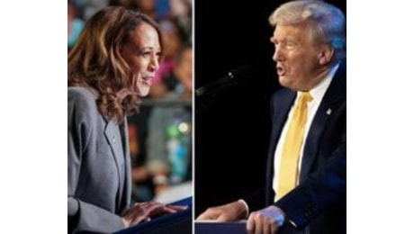 Harris - Trump, testa a testa negli stati chiave: i sondaggi