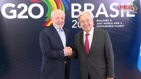 Brasile, Lula incontra António Guterres in vista del G20