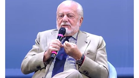 De Laurentiis: Serie A non funziona, stanco di essere definito visionario. Il Napoli ha 83 milioni di tifosi (VIDEO)