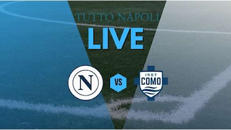 Napoli-Como 1-1 (1' McTominay, 42' Strefezza): secondo tempo in corso