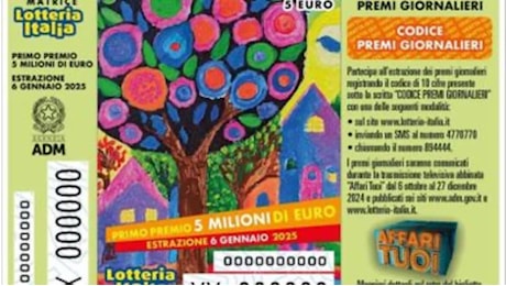 A Millesimo venduto uno dei biglietti fortunati della Lotteria Italia