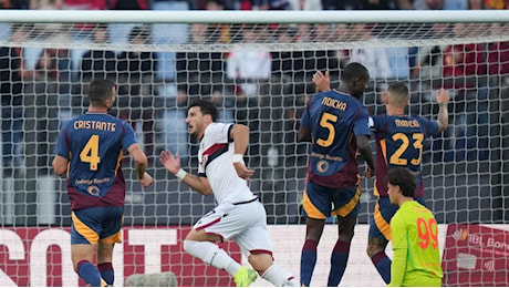 Roma-Bologna risultato 2-3: gol di Castro, Orsolini e Karlsson, a Juric non basta El Shaarawy