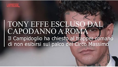 Perché Tony Effe è stato escluso dal Capodanno a Roma: la vicenda raccontata in due minuti