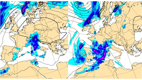 Vortice mediterraneo sull'Italia, è ancora allerta meteo: rischio forte maltempo, ecco dove (e quanto dura)