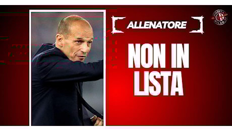 Allenatore Milan, Allegri non è nella lista della Roma: le ultime