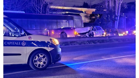 Incidente mortale a Roma sulla Salaria: 34enne investito e ucciso da un SUV(FOTO)