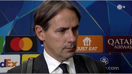 Inzaghi a ITV: Stasera grandissima vittoria, bilancio importante visto chi abbiamo affrontato