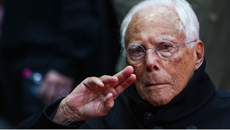 Giorgio Armani: Quando morì Sergio, morì una parte di me. Ho retto a un dolore fortissimo