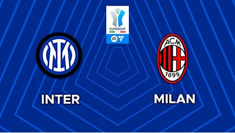 Supercoppa Italiana 2025: Inter-Milan: partita integrale Video