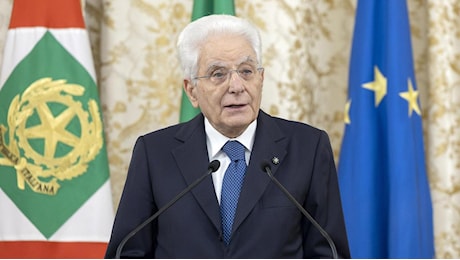 Mattarella: «L'Ue non lascia soli gli Stati Uniti nella difesa della pace»