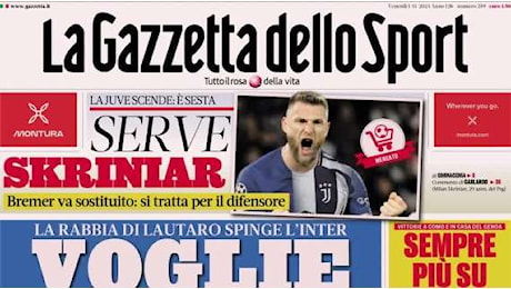 Gazzetta - Serve Skriniar