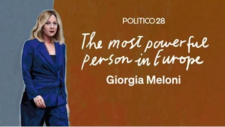 Giorgia Meloni scelta come «personaggio più influente del 2025»