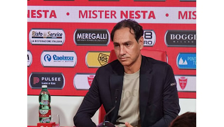 Calcio Monza, Nesta: “La classifica dipende da noi. La Lazio è la mia famiglia”