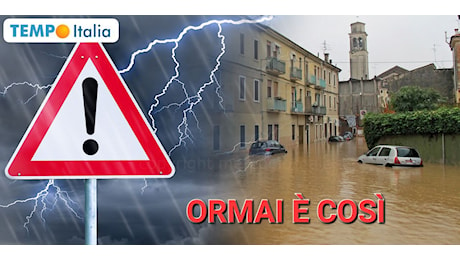 Alluvioni storiche vs Alluvioni recenti: non c’è paragone, il meteo è ormai questo