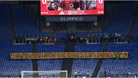 Roma, continua la protesta: Friedkin tanto assenti che a parlare mandate un francese