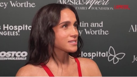 Los Angeles, Meghan Markle partecipa a gala di raccolta fondi per 'Children's Hospital'