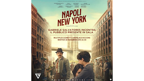 Gabriele Salvatores presenta 'Napoli-New York' al Multiplex Giometti a Riccione • newsrimini.it