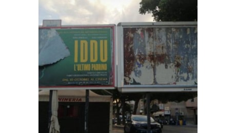 Sicilia, strappati i manifesti del film 'Iddu'