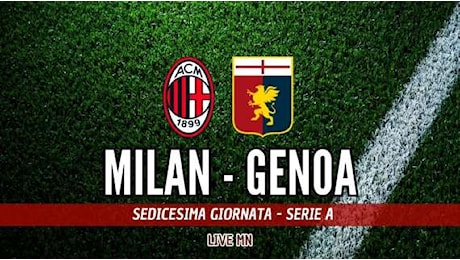 Milan-Genoa (0-0): il Milan crea ma non sfonda...