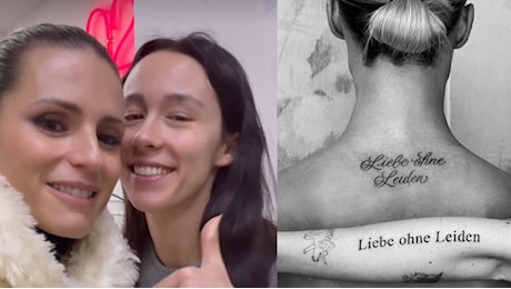 Michelle Hunziker e Aurora Ramazzotti: il tatuaggio madre-figlia ha un significato bellissimo