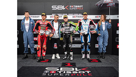 SBK 2024. Alex Lowes conquista la Superpole bagnata di Magny Cours