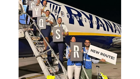 Da Bergamo a Salerno, arriva il primo volo targato Ryanair