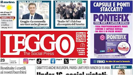 Leggo in prima pagina sulle romane in Europa: Orgoglio Roma, Lazio bloccata