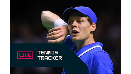 Tennis Tracker: Italia-Australia 1-0 nella semifinale di Davis, in campo Sinner-De Minaur